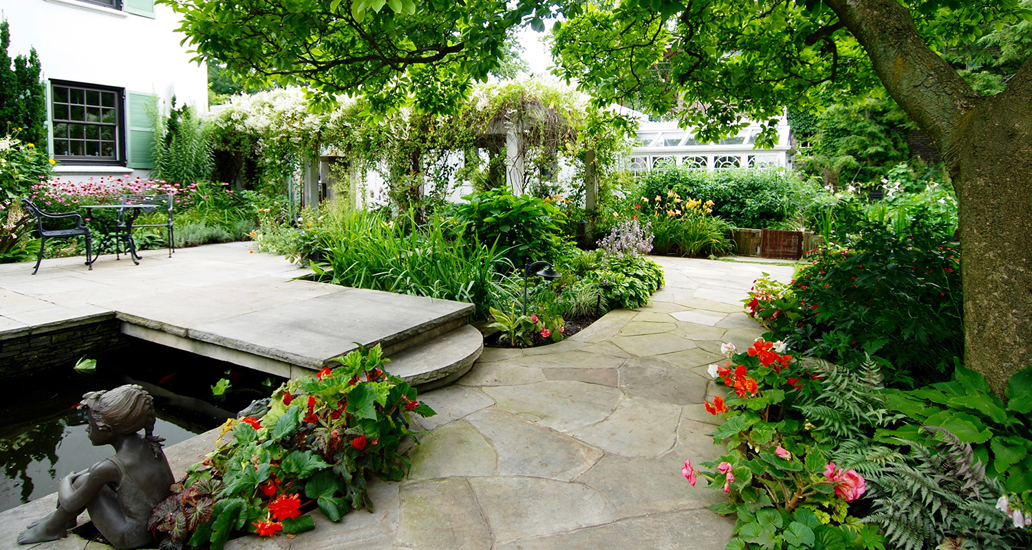 Mediterranean Garden - Ann Rosmarin Landscape Design