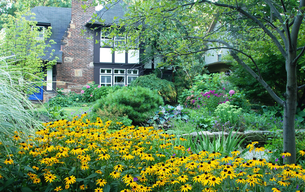 Tudor Cottage - Ann Rosmarin Landscape Design